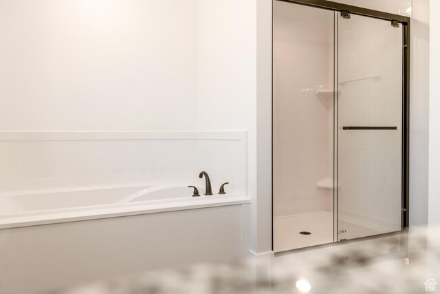 1342 N 4075 W Unit 3A, Vernal, UT 84078 - bathroom with a stall shower and a bath