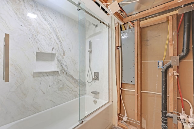 4325 S Park St E, Murray, UT 84107 - bathroom with shower / bath combination with glass door