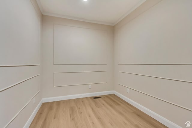 408 Rigdon St, Grantsville, UT 84029 - spare room with ornamental molding, light wood-style flooring, and baseboards