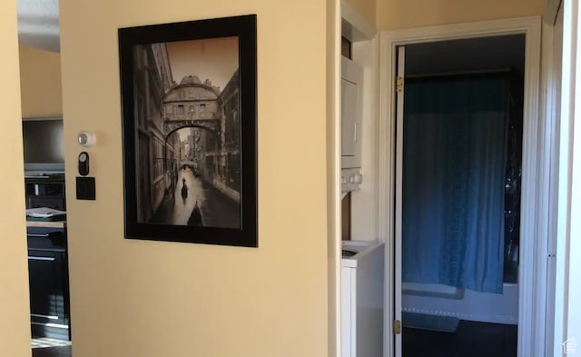 view of hall