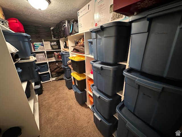 view of storage room