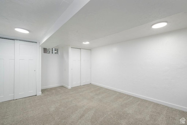 1837 N 440 W, Layton, UT 84041 - finished below grade area with carpet flooring and baseboards
