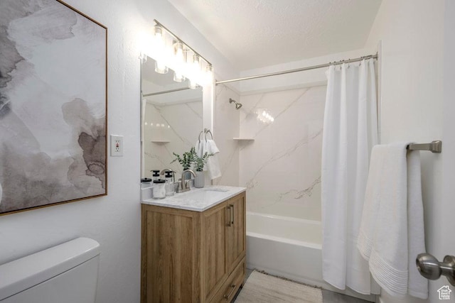 1837 N 440 W, Layton, UT 84041 - full bathroom featuring vanity, shower / bath combo, and toilet