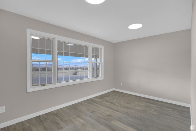 4866 Adams Ave, South Ogden, UT 84403 - empty room with hardwood / wood-style floors
