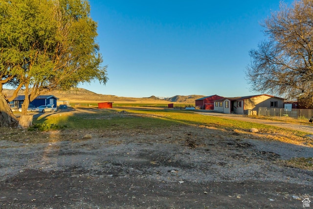 18120 N 4400 W, Fielding, UT 84311 - view of yard with a mountain view