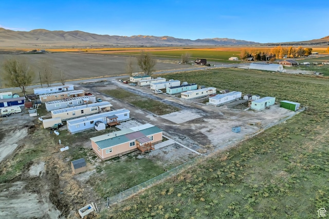 18250 N 4400 W, Fielding, UT 84311 - aerial view of sparsely populated area with mountains