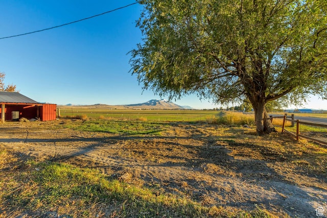 18250 N 4400 W, Fielding, UT 84311 - view of yard featuring a rural view and an outbuilding