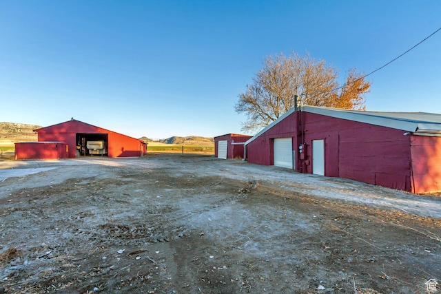 18250 N 4400 W, Fielding, UT 84311 - view of pole building with driveway