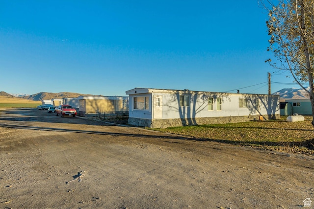 18250 N 4400 W, Fielding, UT 84311 - view of front facade with a mountain view