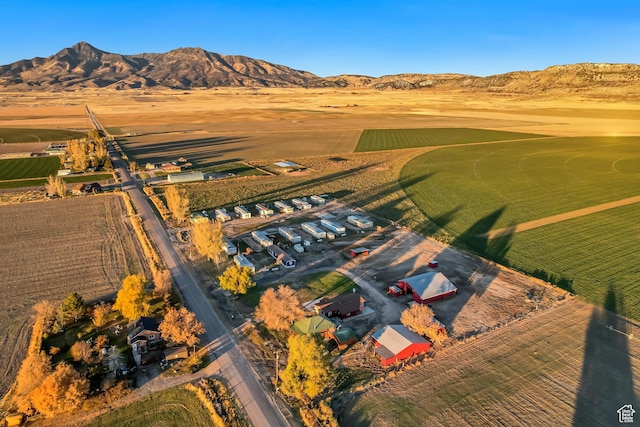 18250 N 4400 W, Fielding, UT 84311 - aerial view of sparsely populated area with mountains