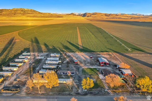 18250 N 4400 W, Fielding, UT 84311 - overview of rural landscape featuring mountains