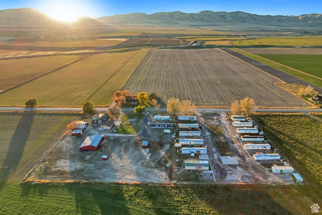18250 N 4400 W, Fielding, UT 84311 - view of property location featuring extensive farmland, rural landscape, and a mountainous background