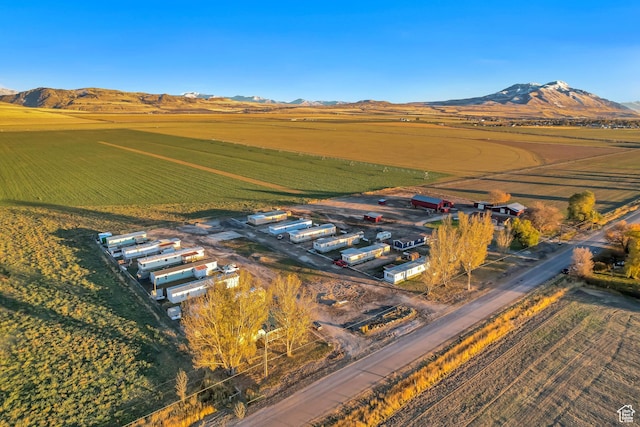 18250 N 4400 W, Fielding, UT 84311 - view of property location featuring a mountainous background and rural landscape