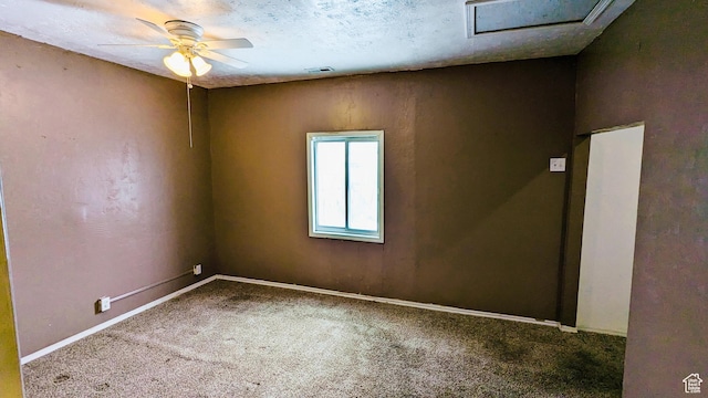 18250 N 4400 W, Fielding, UT 84311 - unfurnished room with carpet floors, ceiling fan, and baseboards
