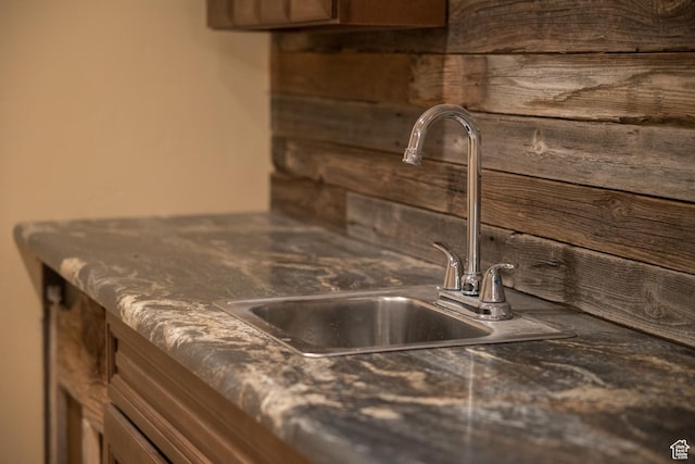 1126 S Valley View Dr W, Santaquin, UT 84655 - detailed view of a sink and dark countertops