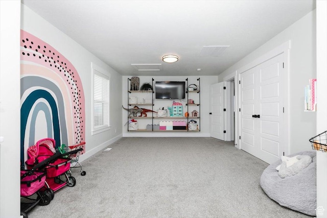615 N 750 E, Hyde Park, UT 84318 - recreation room with carpet flooring and baseboards