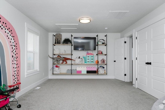 615 N 750 E, Hyde Park, UT 84318 - recreation room with carpet floors and attic access