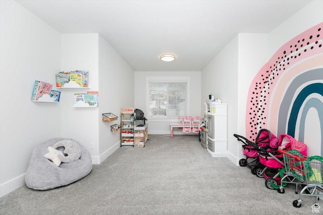 615 N 750 E, Hyde Park, UT 84318 - rec room with carpet floors and baseboards