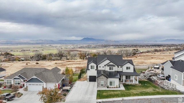 615 N 750 E, Hyde Park, UT 84318 - view from above of property with mountains