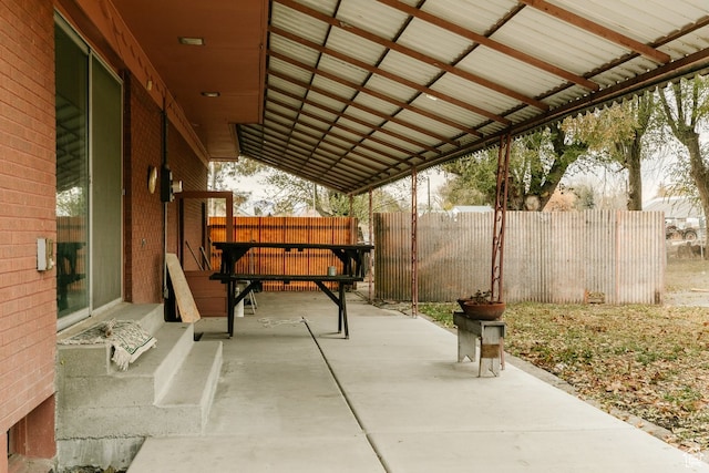view of patio / terrace