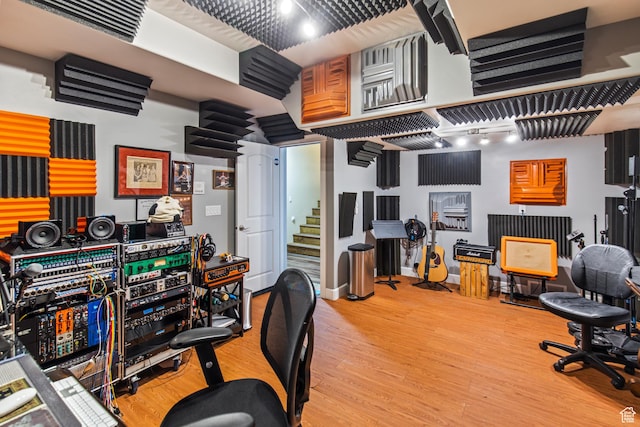 528 E 700 S Unit 4, Monroe, UT 84754 - office featuring wood finished floors and track lighting