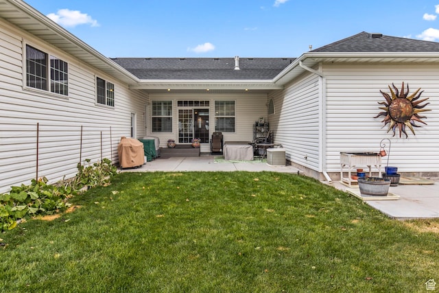 528 E 700 S Unit 4, Monroe, UT 84754 - rear view of property featuring roof with shingles and a patio
