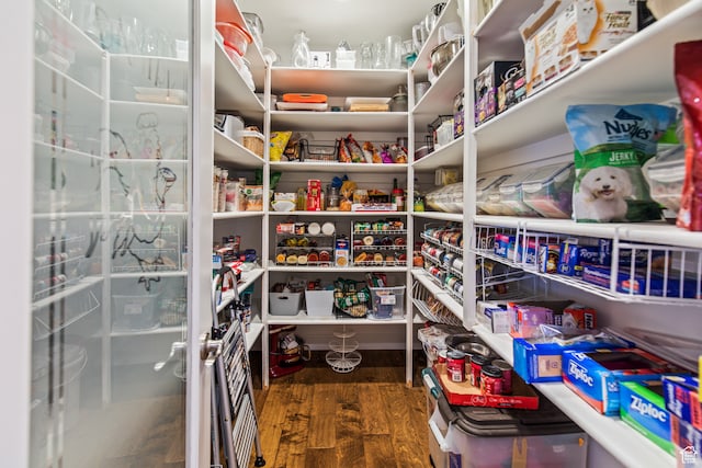 view of pantry