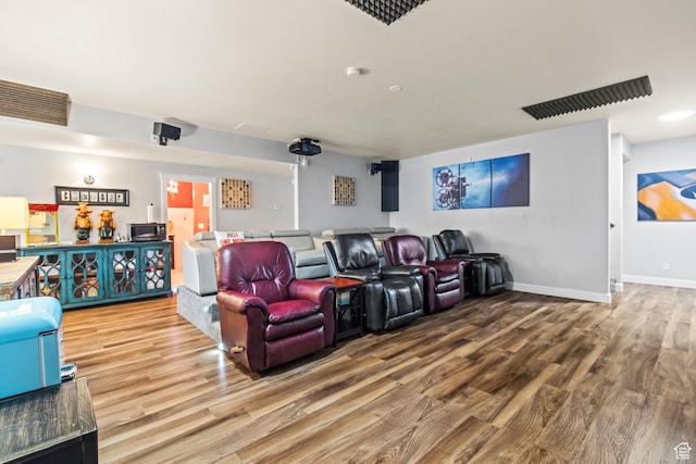 528 E 700 S Unit 4, Monroe, UT 84754 - home theater with wood finished floors and baseboards