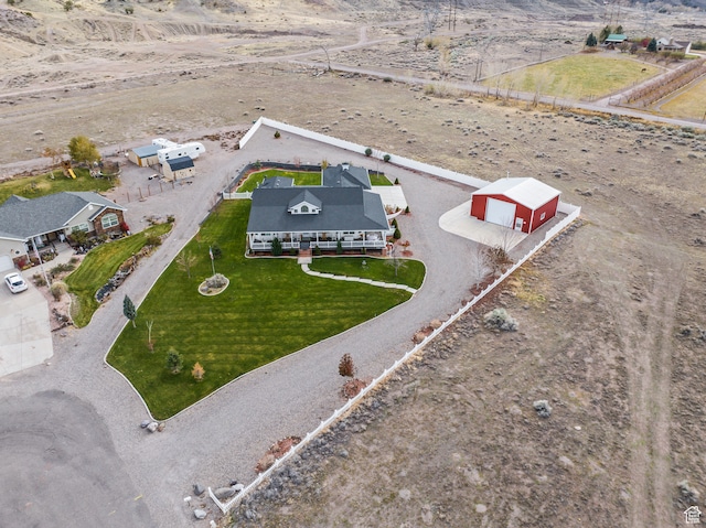 drone / aerial view