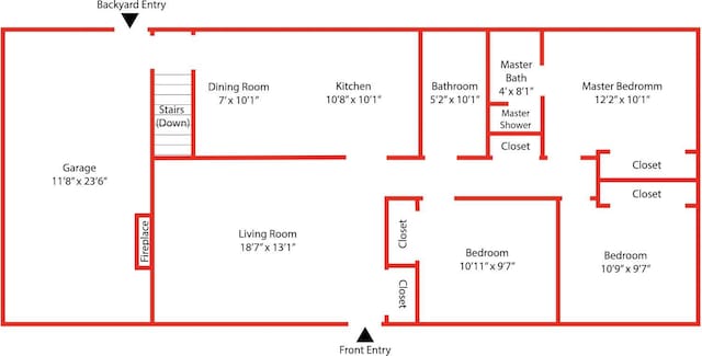 341 S 3rd W, Soda Springs, ID 83276 - floor plan