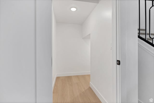 3092 E 2110th St S, St George, UT 84790 - hall featuring light wood finished floors and recessed lighting