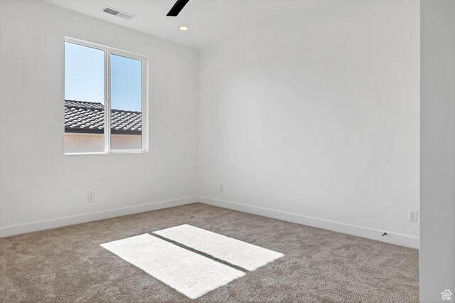3092 E 2110th St S, St George, UT 84790 - empty room with carpet floors, recessed lighting, and a ceiling fan