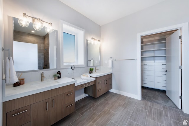 11785 N Apex Way Unit 60, Hideout, UT 84036 - full bathroom featuring two vanities and a spacious closet