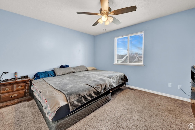 2778 W 5400 S, Roy, UT 84067 - carpeted bedroom with baseboards and a ceiling fan