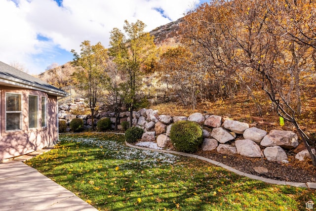 618 E Draper Heights Way S, Draper, UT 84020 - view of yard with a mountain view