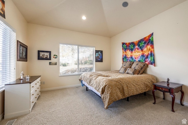 618 E Draper Heights Way S, Draper, UT 84020 - carpeted bedroom with multiple windows and vaulted ceiling