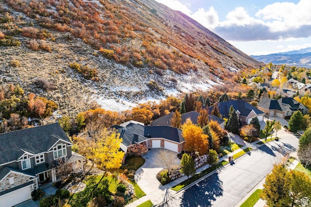 618 E Draper Heights Way S, Draper, UT 84020 - drone / aerial view with a mountain view