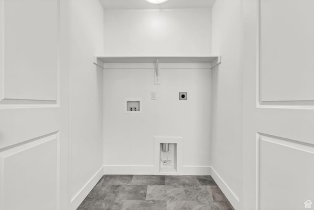 1044 E 1930 S Unit 419, Heber City, UT 84032 - laundry area featuring hookup for an electric dryer, washer hookup, and baseboards