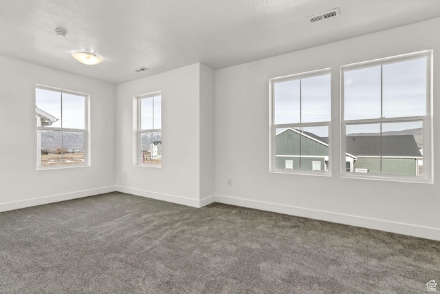 1044 E 1930 S Unit 419, Heber City, UT 84032 - empty room with dark carpet, baseboards, and a smoke detector