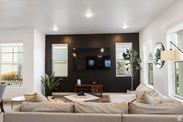 view of living room