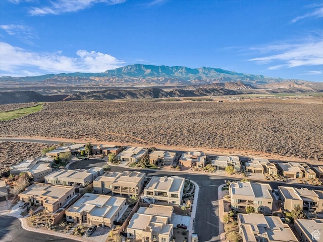 5349 W 3160 S, Hurricane, UT 84737 - birds eye view of property featuring a mountain view