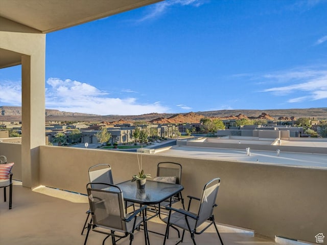 5349 W 3160 S, Hurricane, UT 84737 - balcony with a mountain view