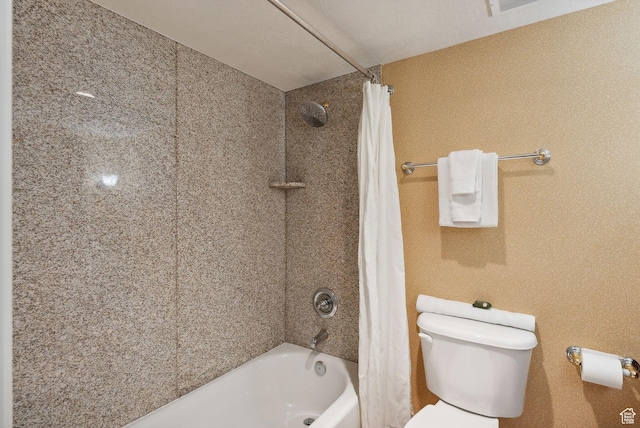 784 W Resort Dr Unit 206, Midway, UT 84049 - bathroom featuring shower / tub combo and toilet