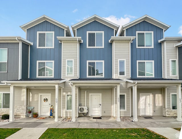 view of townhome / multi-family property