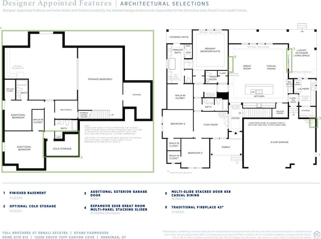 12236 S Tuff Canyon Cv Unit 812, Herriman, UT 84096 - property floor plan