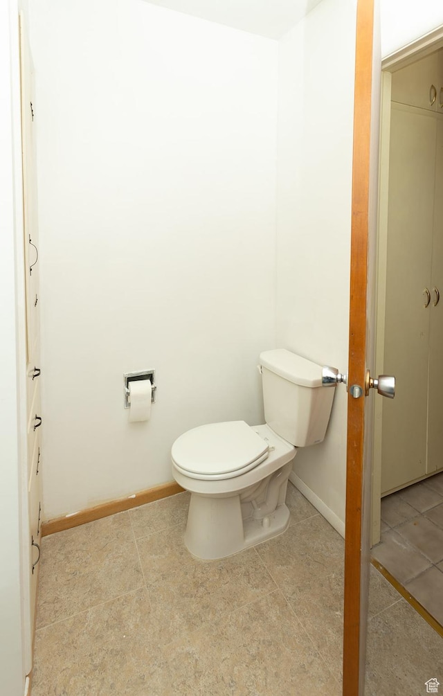 215 N 300 W, Salina, UT 84654 - bathroom with toilet and tile patterned flooring
