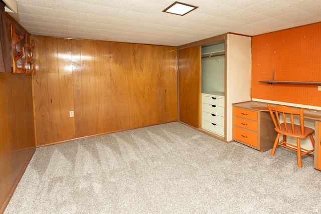215 N 300 W, Salina, UT 84654 - unfurnished office with carpet and wooden walls