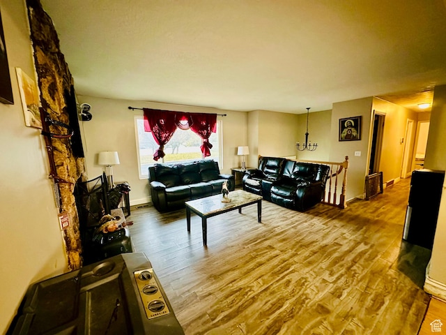 6301 S 2700 W, Taylorsville, UT 84129 - living area with wood finished floors and baseboards