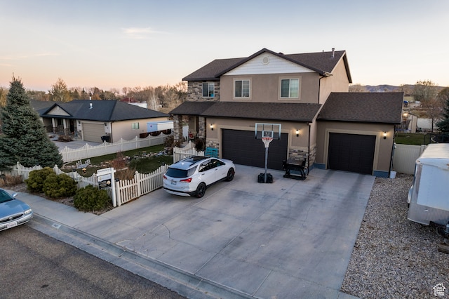 1605 W 1400 S, Vernal, UT 84078 - view of property with a garage