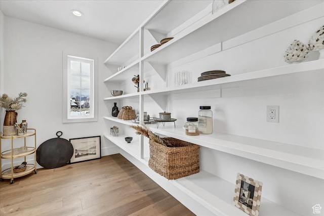 view of pantry